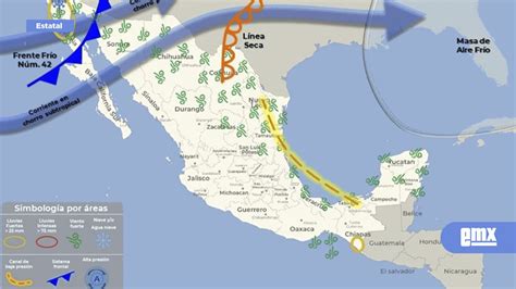 En Tijuana Rosarito Tecate Ensenada y San Quintín se espera lluvia a