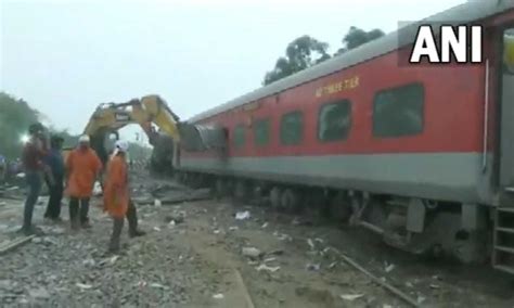 Restoration Work Is Underway At The Balasore Train Odisha Train