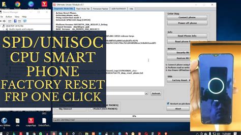 SPD Unisoc Cpu Factory Reset Frp Done By Umt Tool One Click YouTube