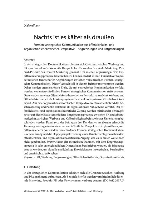 PDF Nachts ist es kälter als draußen