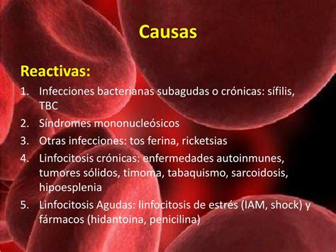 Ppt Enfoque Diagn Stico Del Paciente Con Linfocitosis Powerpoint