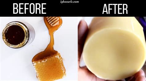 Diy How To Make Beeswax From Fresh Honeycomb For Use On Natural Hair