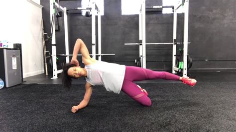 Side Plank Crunch YouTube