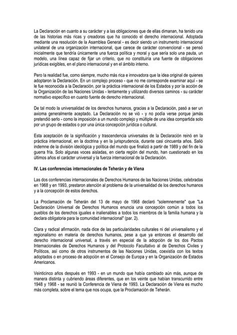 Universalidad De Los Derechos Humanos PDF