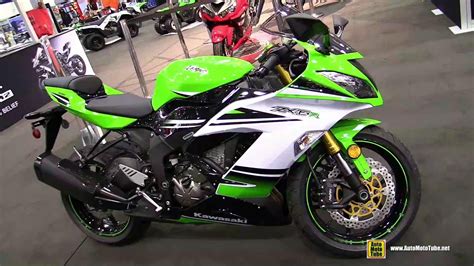 2015 Kawasaki Ninja Zx 6r 30th Anniversary Edition Walkaround 2014 Toronto Snowmobile And Atv