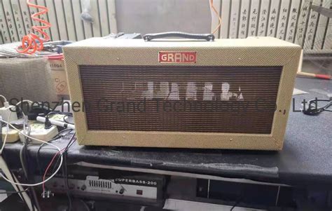 Custom Grand Twin Hand Wired Tweed Guitar Amplifier Head E A