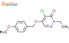 4 Chloro 2 Ethyl 5 4 Methoxyphenyl Methoxy Pyridazin 3 One 88094 00 2