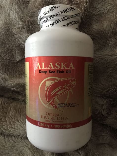 Alaska Deep Sea Fish Oil 300caps Omega 3 EPA DHA 741360391543 EBay