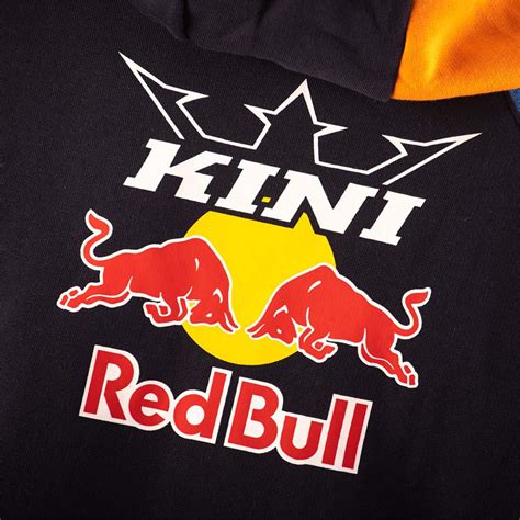 Kini Red Bull Team Herren Sweatjacke Navy Orange Sam S