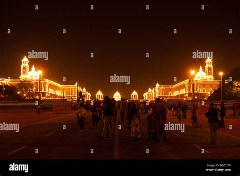 Rashtrapati bhavan night hi-res stock photography and images - Alamy