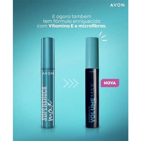 M Scara Para C Lios R Mel Super Shock Max Avon Embalagem Nova Shopee