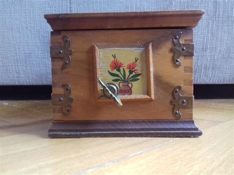 Vintage Wooden Music Box With Reuge Swiss Movement 60's - Etsy