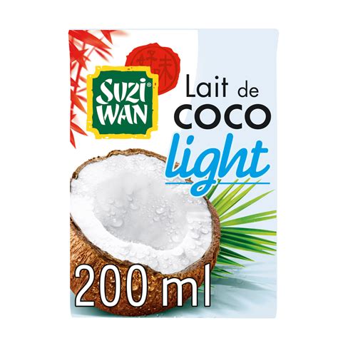 Lait De Coco Light Suzi Wan La Brique De Ml Prix Carrefour