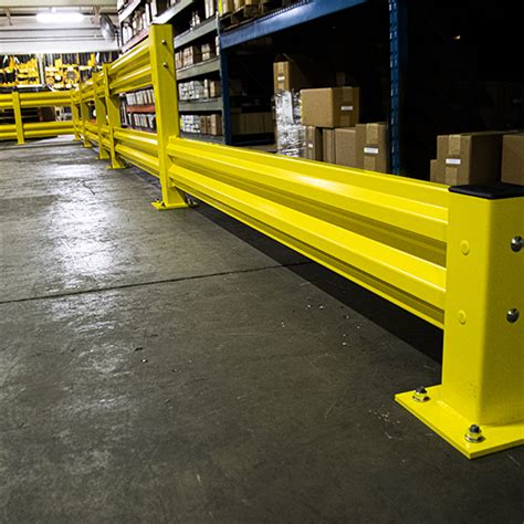 Warehouse Bollards Pallet Racking And Shelving