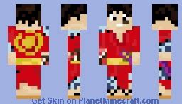 Wano Luffy Minecraft Skin