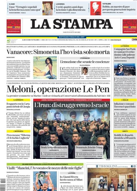 La Stampa Un Anno Senza Gianluca Vialli Mancini L Avvocato E Le