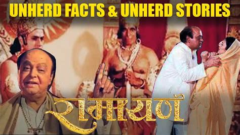 Unheard Facts About Ramanand Sagar S Ramayana