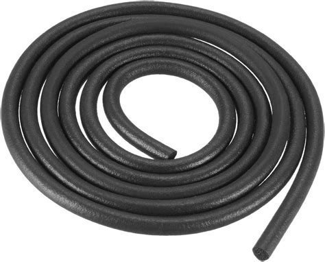 Uxcell Foam Rubber Seal Weather Strip 4mm Diameter 1 Meter Long Black