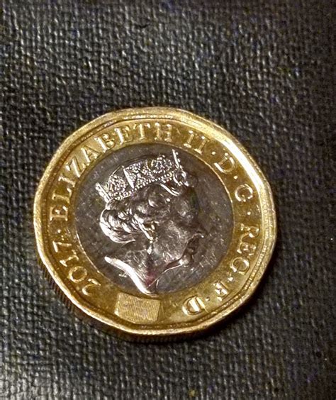 Englisch Britische One Pound Münze Selten 2017 Queen Elizabeth II eBay