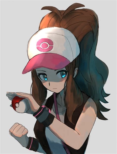 Fond D Cran Anime Filles Anime Pok Mon Hilda Pokemon Cheveux