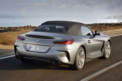 The New Bmw Z4 M40i Roadster In Color Frozen Grey Ii Metallic And 19 M