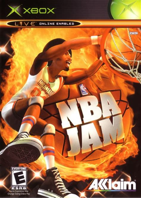 NBA Jam (2003) Xbox box cover art - MobyGames