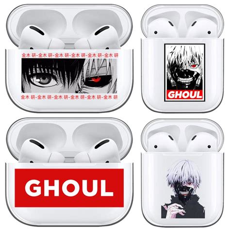 Cheap Anime Tokyo Ghoul Soft Tpu Case For Apple Airpods Pro 3 2 1 Air Pods Cover Ken Touka