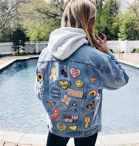 Diy Jean Jacket Ideas Upcycle That