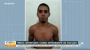 CETV 1ª Edição Fortaleza Homem é preso apontado como integrante de