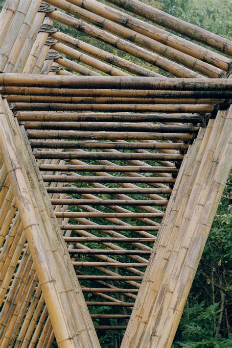 Qingshan Village Bamboo Bridge Behance