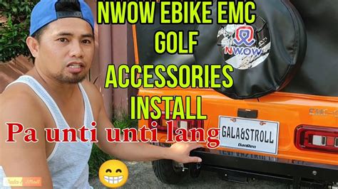 Nwow Emc Golf Accessories Install Unti Unti In Lang Natin Gala