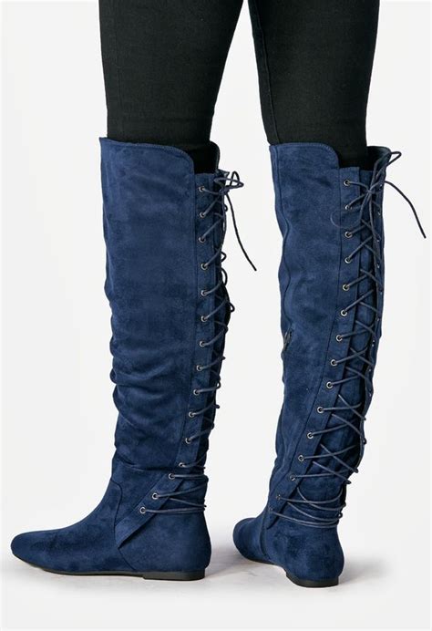 Marian Lace Up Back Over The Knee Boot In Marian Lace Up Back Over The