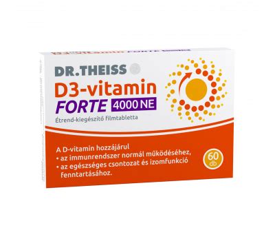 Theiss D3 Vitamin 2000NE Filmtabletta MyPharma