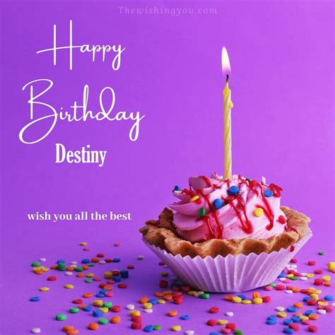 Hd Happy Birthday Destiny Cake Images And Shayari