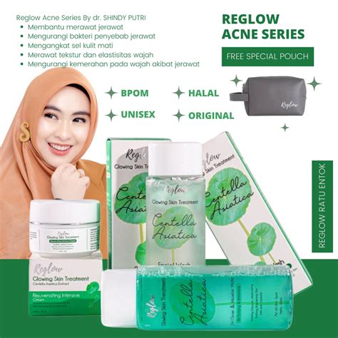 Jual Serum Reglow Dr Shindy Skincare Atasi Jerawat Dan Bruntusan Aman