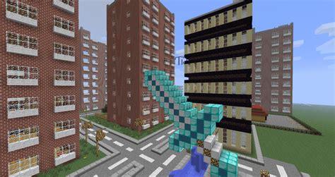 Minecraft — карта «Big city»