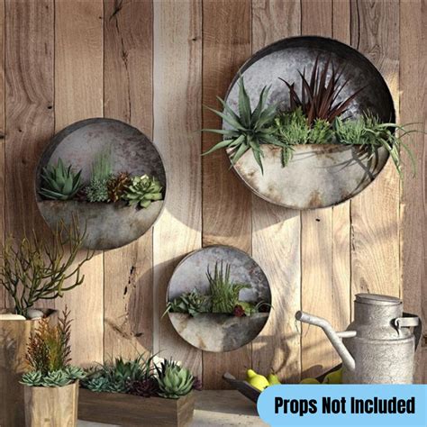 Metal Wall Planters