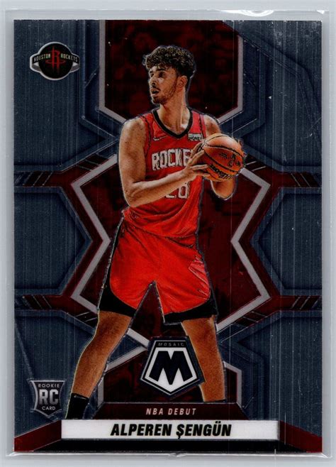 2021 Panini Mosaic Basketball 272 Alperen Sengun RC Houston Rockets EBay