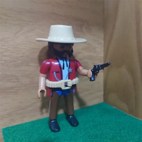 PLAYMOBIL CUSTOM PISTOLERO vaquero western Oeste leer descripción EUR 6