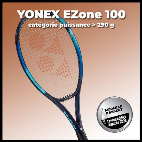 Test Raquette Tennis YONEX EZone 100 2022 TennisAddict