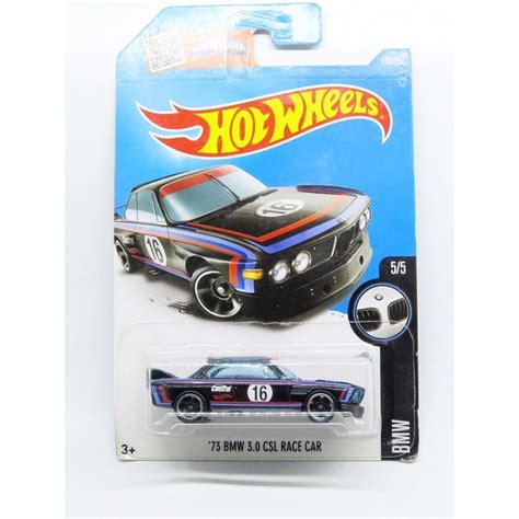 Jual Hot Wheels 73 BMW 3 0 CSL Race Car Black Shopee Indonesia