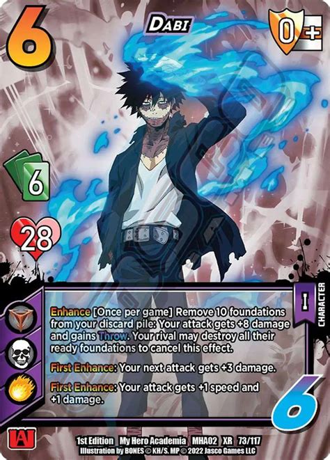 My Hero Academia Collectible Card Game Series 2 Crimson Rampage Single