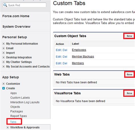 How To Create Custom Tab Style In Salesforce