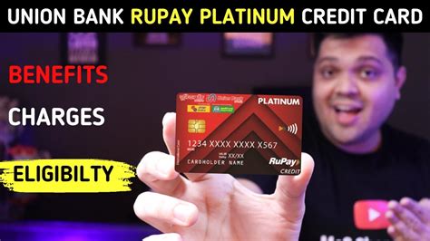 Union Bank Of India Rupay Platinum Credit Card Full Details Benefits