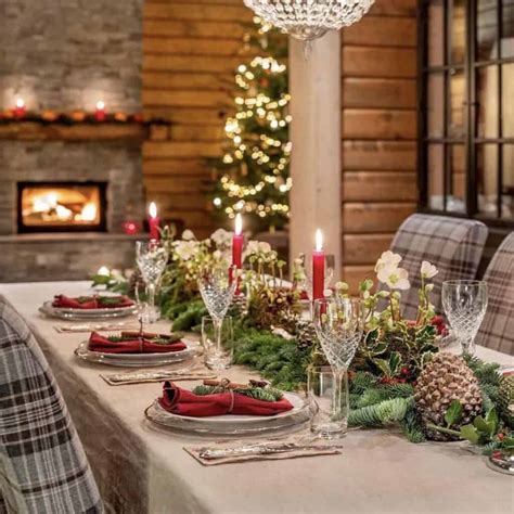 Elegant Christmas Table Decorating Ideas For A Festive Holiday