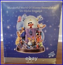 Wonderful World Of Disney Snow Globe Music Box Friend Like Me