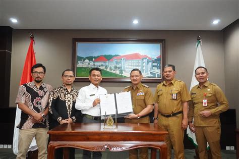 Malang Post MoU Dengan Lembaga Geospasial Jaga Kota Batu Jadi