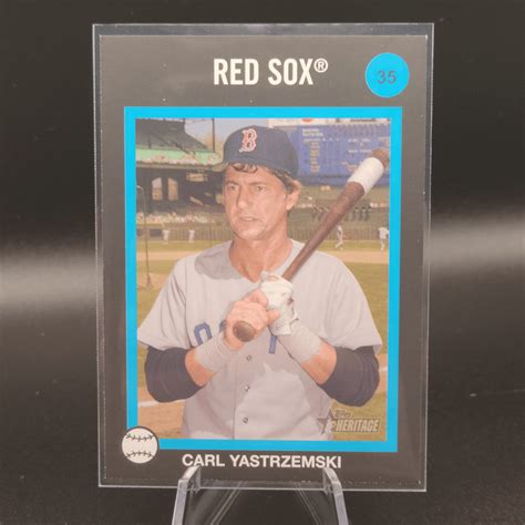 Topps Heritage High Number Carl Yastrzemski Venezuela Insert