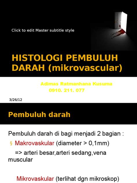 PDF Histologi Pembuluh Darah Mikrovascular DOKUMEN TIPS