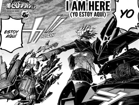 All Might Usa Una Armadura De Iron Man En El Manga De My Hero Academia